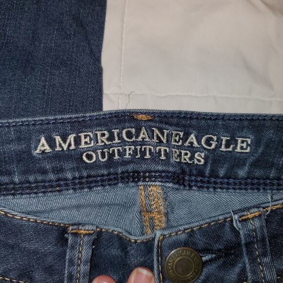 American eagle size 2 short womens super skinny jeans - Picture 8 of 11